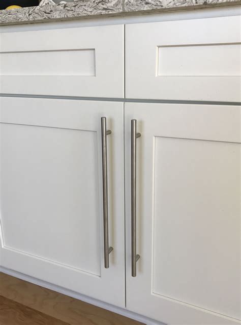 shaker cabinets steel pulls|hardware for shaker cabinet doors.